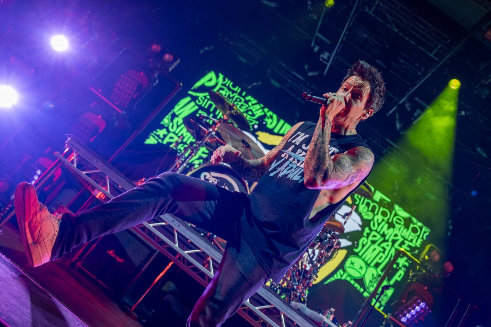 LIVE: Stále stejná písnička. Simple Plan na Výstavišti hráli na jistotu, The Offspring inovovali