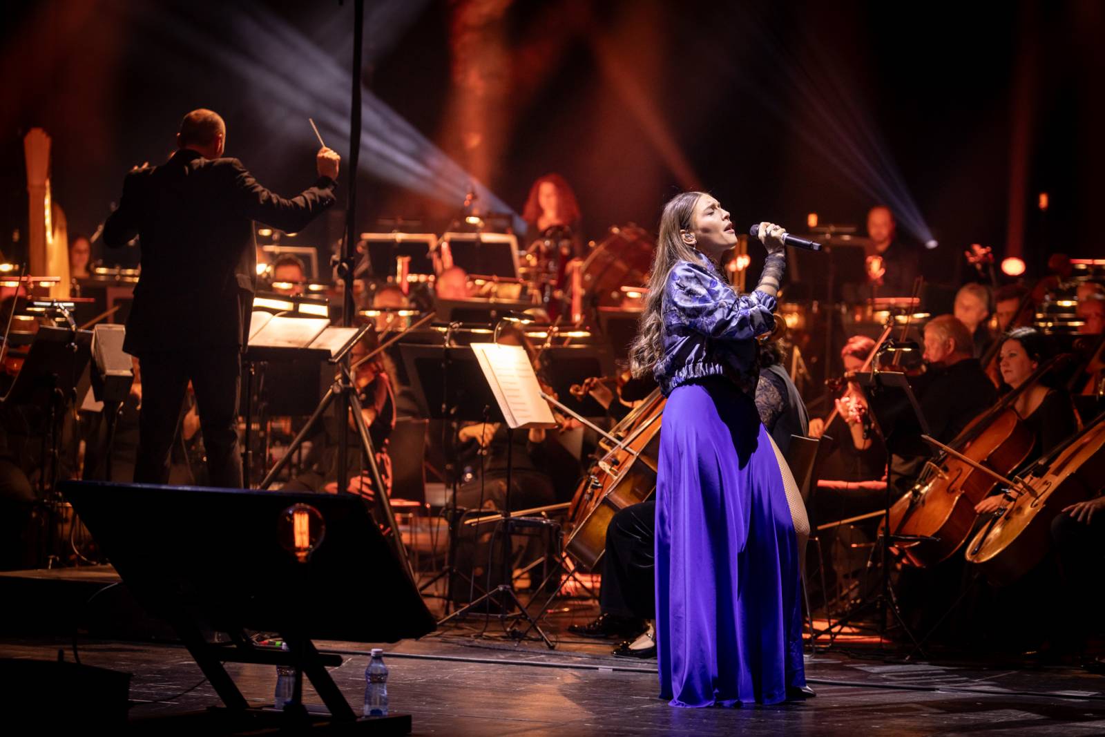 LIVE: V ostravském Gongu se vzpomínalo na Davida Stypku. Jeho památku uctili Ewa Farna, Kateřina Marie Tichá a Mirai Navrátil v doprovodu Bandjeez a Janáčkovy filharmonie