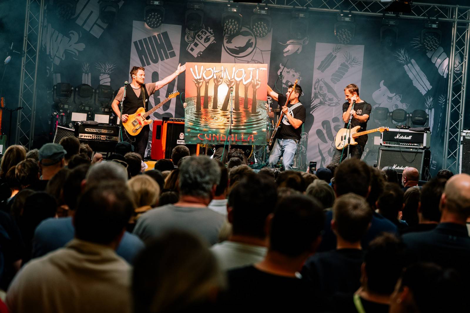 LIVE: Wohnout slaví třicet let na scéně. Rozžhavili a roztančili fanoušky v Riegrových sadech