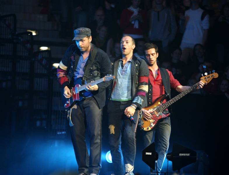 LIVE: Jací byli Coldplay před čtyřmi lety v Praze