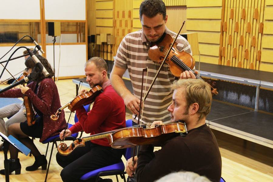 Jiří Pavlica chystal v Tonstudiu Rajchman sváteční program