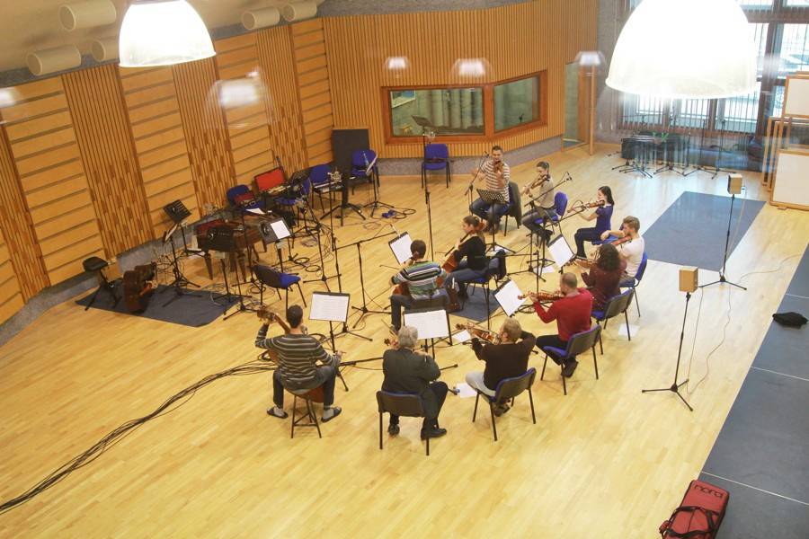 Jiří Pavlica chystal v Tonstudiu Rajchman sváteční program