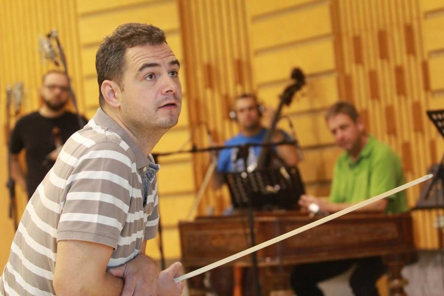 Jiří Pavlica chystal v Tonstudiu Rajchman sváteční program