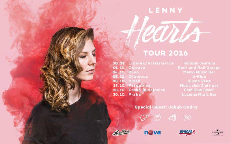 Lenny interview: Inspiruje mě britské myšlení, v zahraničí by kapely jako Ortel neprošly