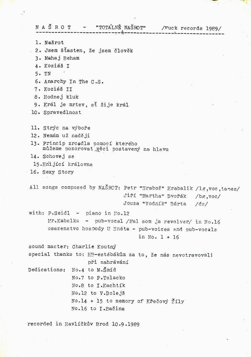 Hraboš (Našrot) interview: Když jsem si tu rychlojízdu pustil, myslel jsem, že mi ten gramec shoří!