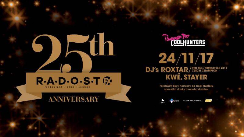 DJ Kwé a tým Radosti FX: Snažíme se jít ruku v ruce s trendy a udržet si dobré jméno na pražské klubové scéně