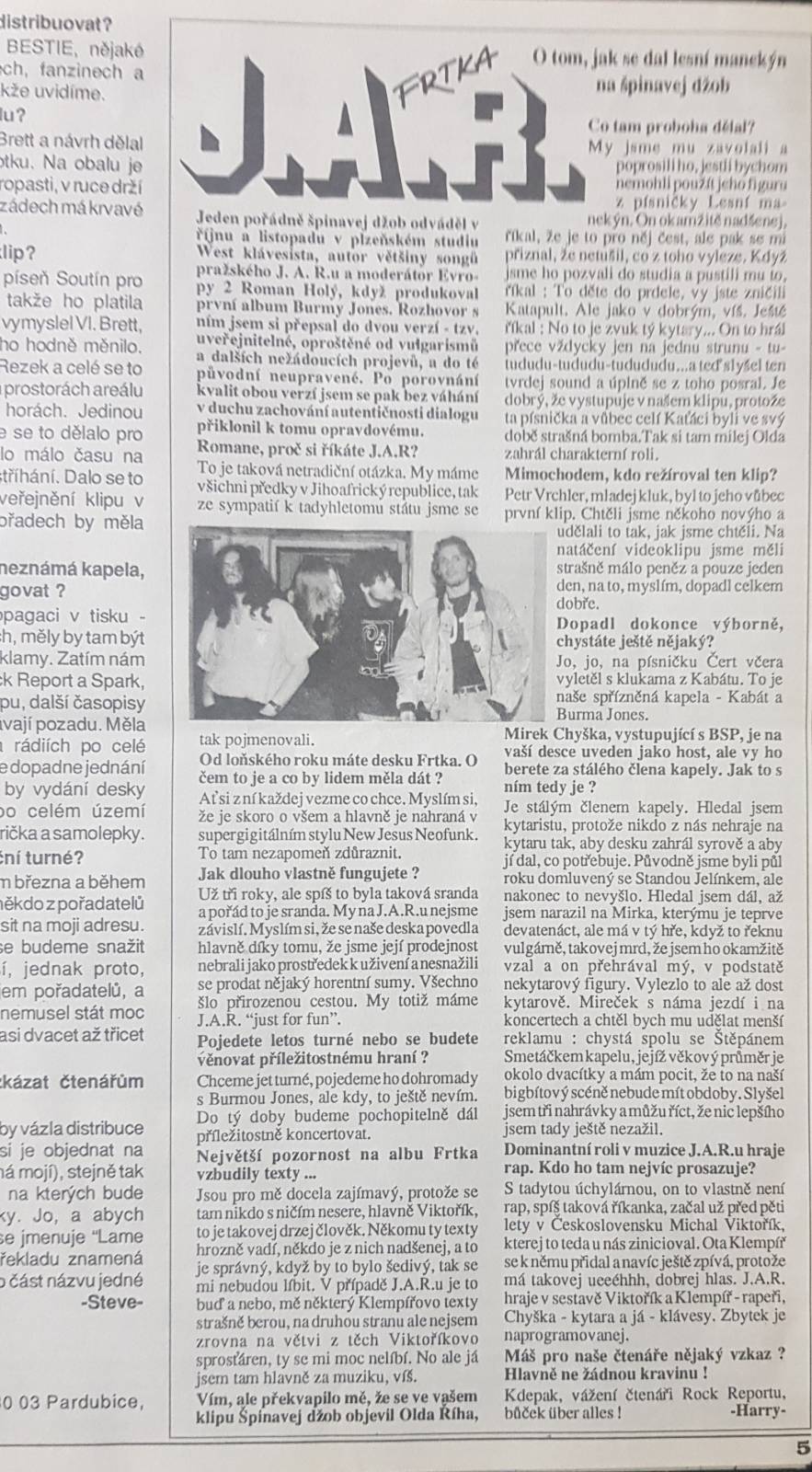 RETRO 90s| Roman Holý: Máme J.A.R. „just for fun“