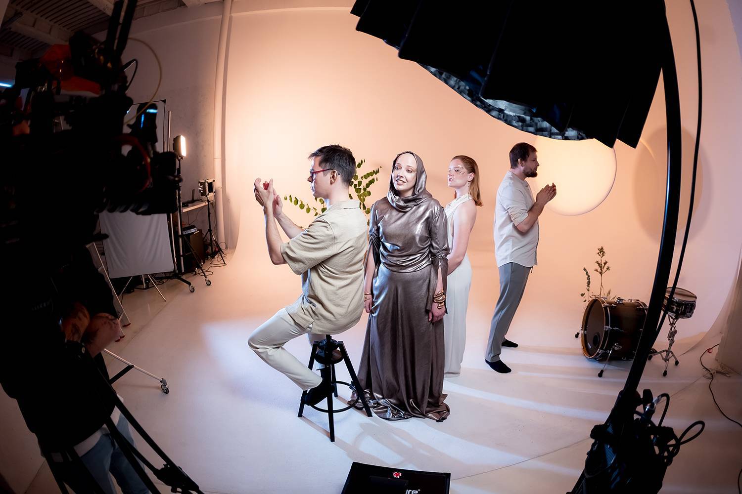 S Annou Julií Slováčkovou v zákulisí natáčení nového videoklipu. Letos jsme neplánovali nic vydávat, prozradila