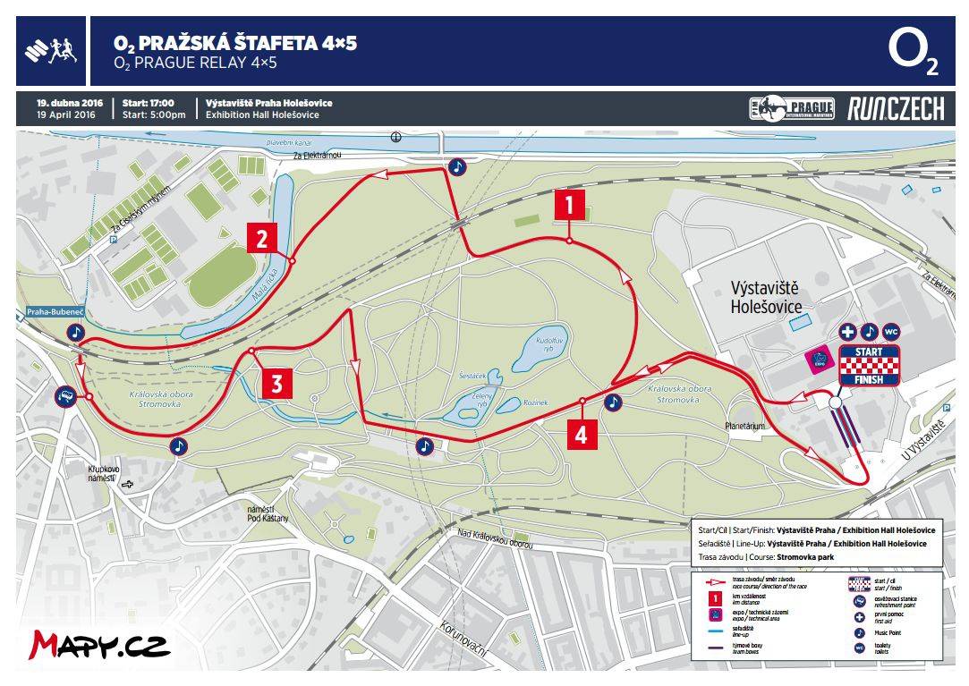 Pražská štafeta rozhýbe Stromovku, běžcům pak zahrají The Tap Tap