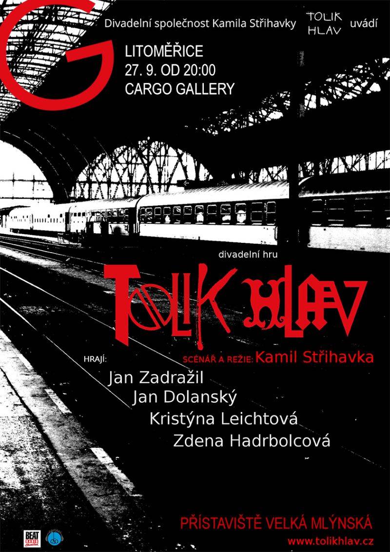 Na co v září vyrazit do Cargo Gallery? V Litoměřicích vystoupí Dan Bárta, Rytmus i Precedens