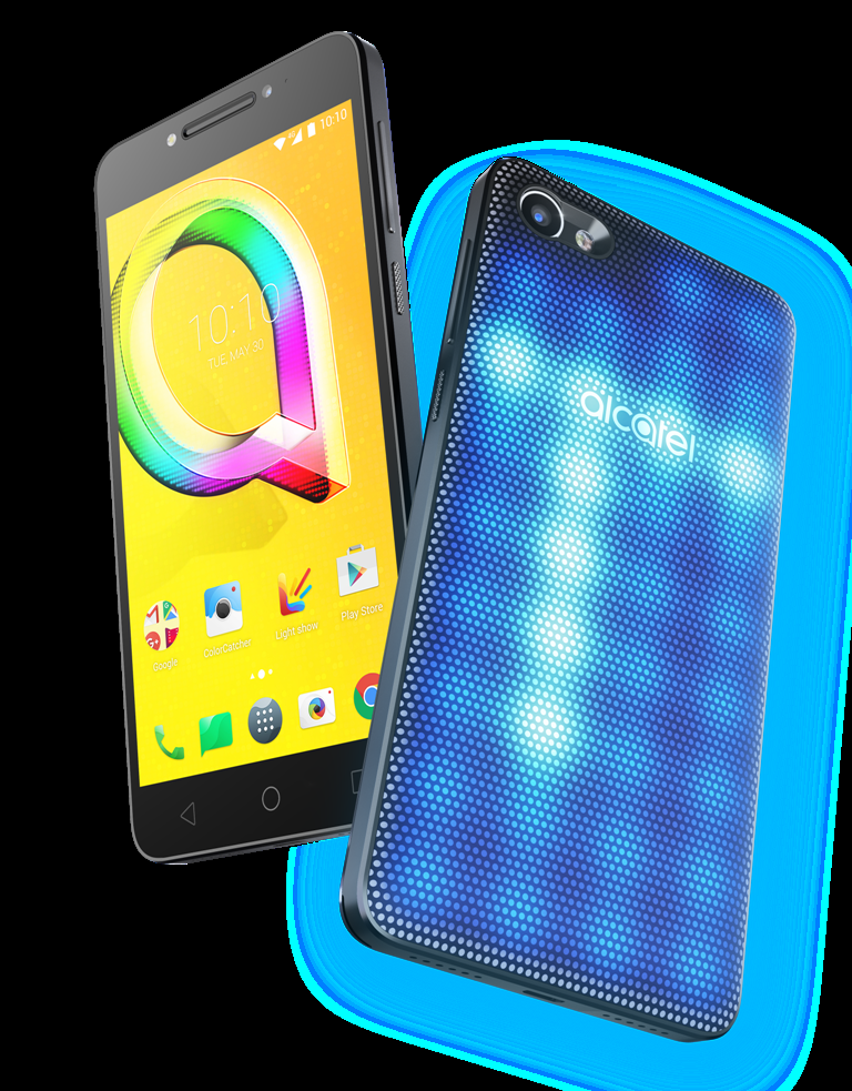 Nechte zazářit své já s Alcatel A5 LED, prvním smartphonem na světě se světelným krytem