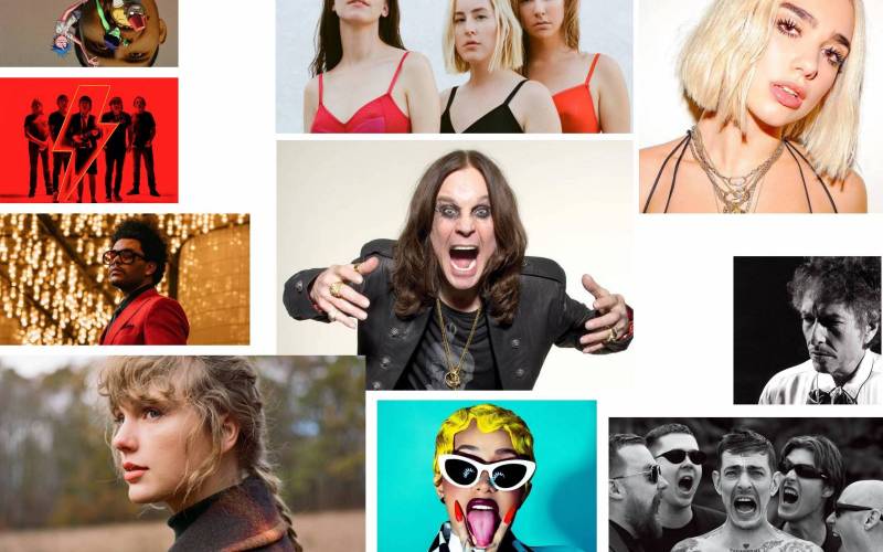 TOP 10 zahraničních písní roku 2020