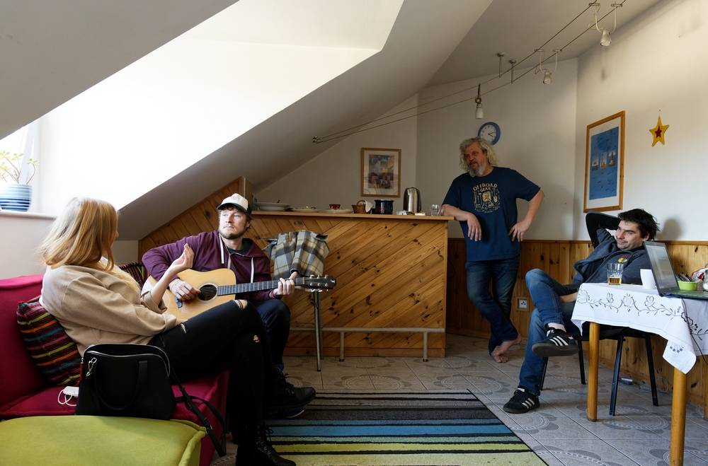 S Wohnout ve studiu. Jak vzniká nová deska kapely?