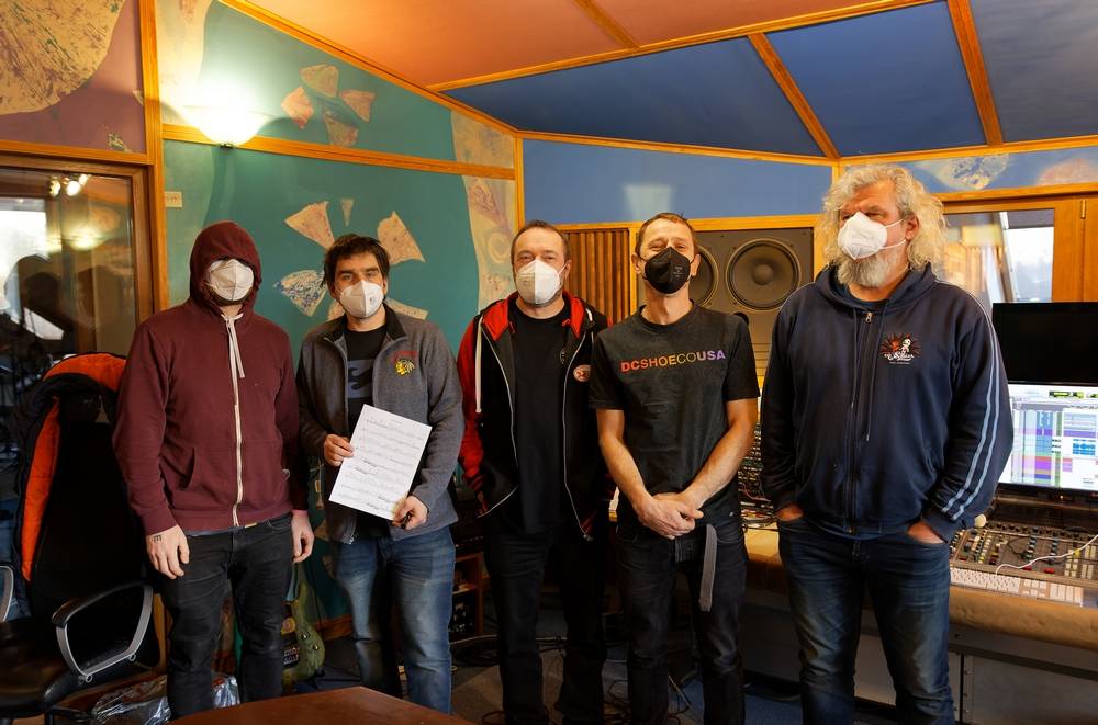 S Wohnout ve studiu. Jak vzniká nová deska kapely?