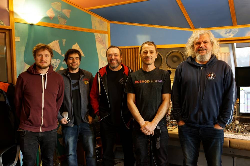 S Wohnout ve studiu. Jak vzniká nová deska kapely?