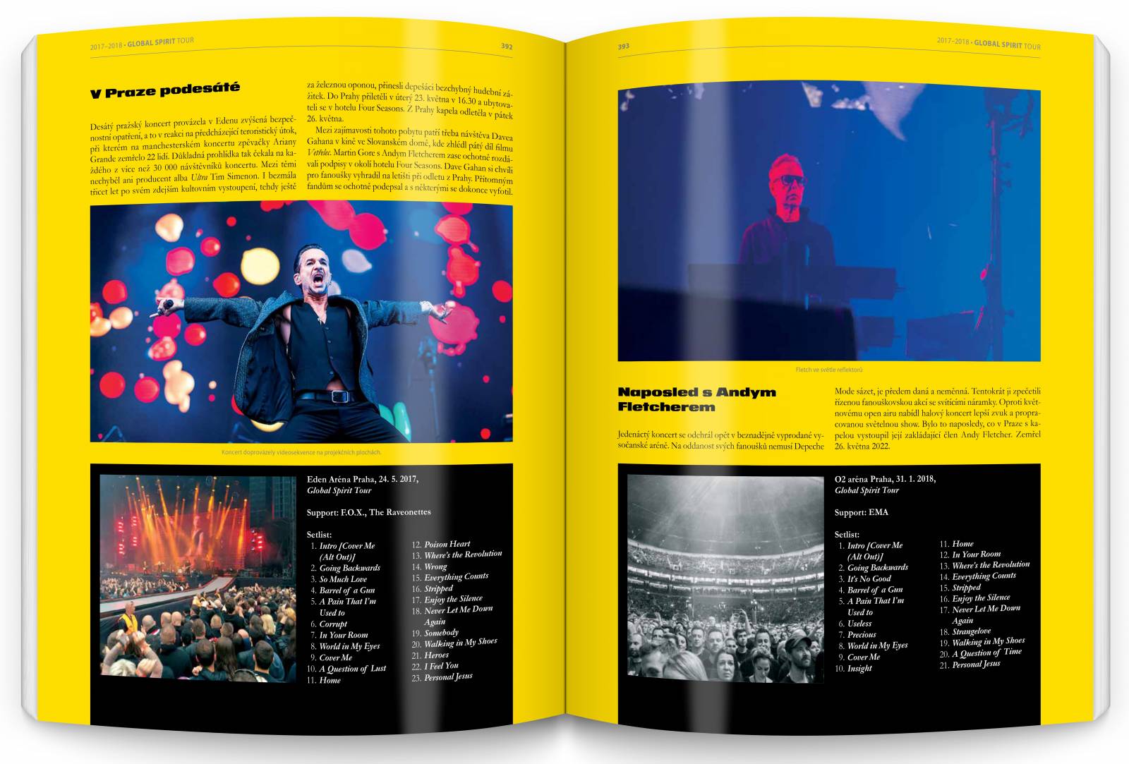 Na co se těšit v listopadu: Nová kniha o Depeche Mode, rozlučka Sum 41, návrat Gregoryho Portera i oslava čtvrtstoletí na scéně Kosheen