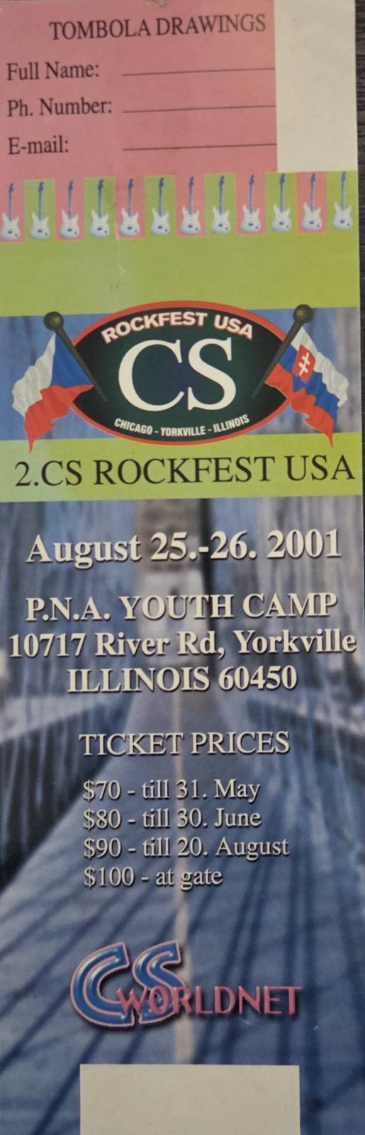 RETRO 2000 | Druhý ročník CS Rockfestu v USA. Krajanům zpívali Kabát, Elán, Buty, Arakain i František Nedvěd