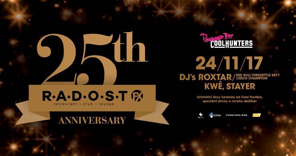 Radost FX 25th Anniversary