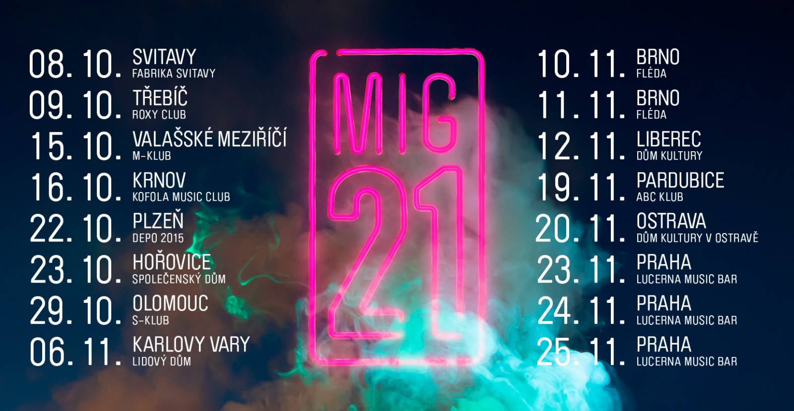 Mig 21 - Tour - PODZIM 2021
