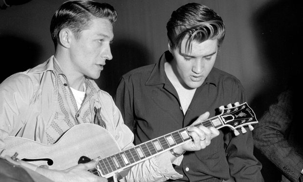 Scotty Moore byl nejen kytaristou Elvise. Vzhlíželi k němu Keith Richards i Jimmy Page