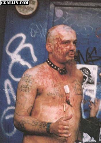 GG Allin - Krev, drogy a násilí. Život krále punku a nechutností