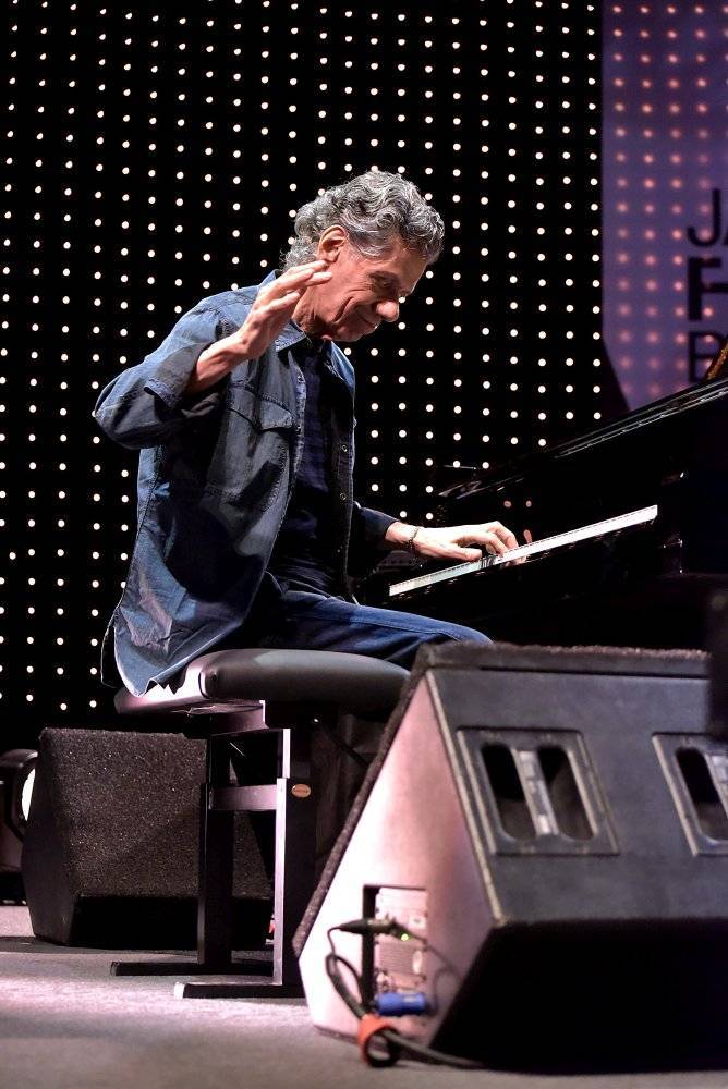 Chick Corea - Jazzový klavírista nahrával i s Miroslavem Vitoušem a vystupoval v Česku, byl čtvrtým nejčastěji nominovaným umělcem v historii Grammy