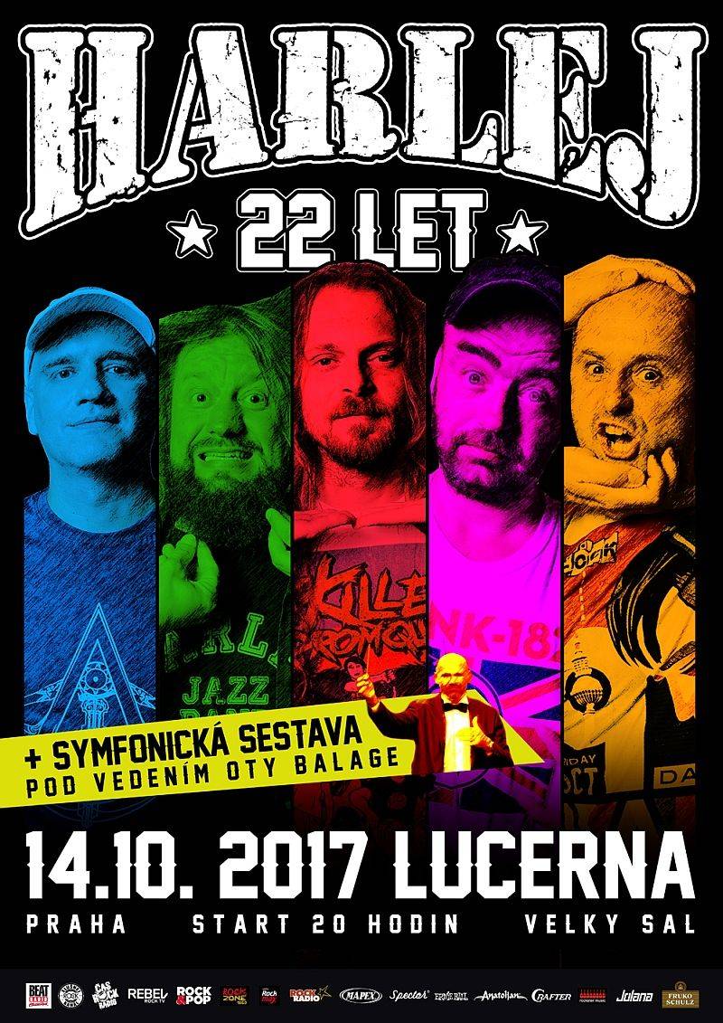 VIDEO: Harlej má Strážné anděly. Klipem zve na koncert do Velké Lucerny