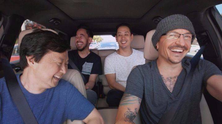 VIDEO: Poslední jízda s Chesterem Benningtonem. Podívejte se na Carpool Karaoke s Linkin Park