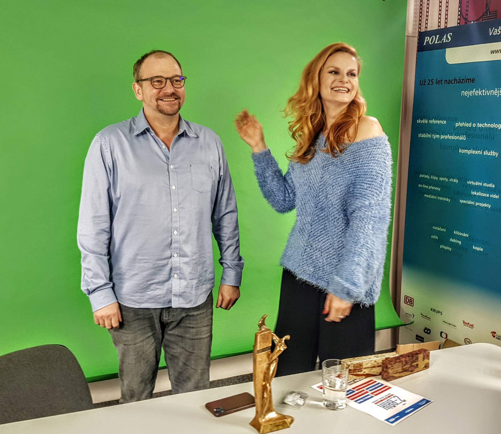 VIDEO: Marek Taclík, Iva Pazderková, Monkey Business, Mňága a Žďorp, Michal Prokop a Marpo natáčeli spot Žebříku