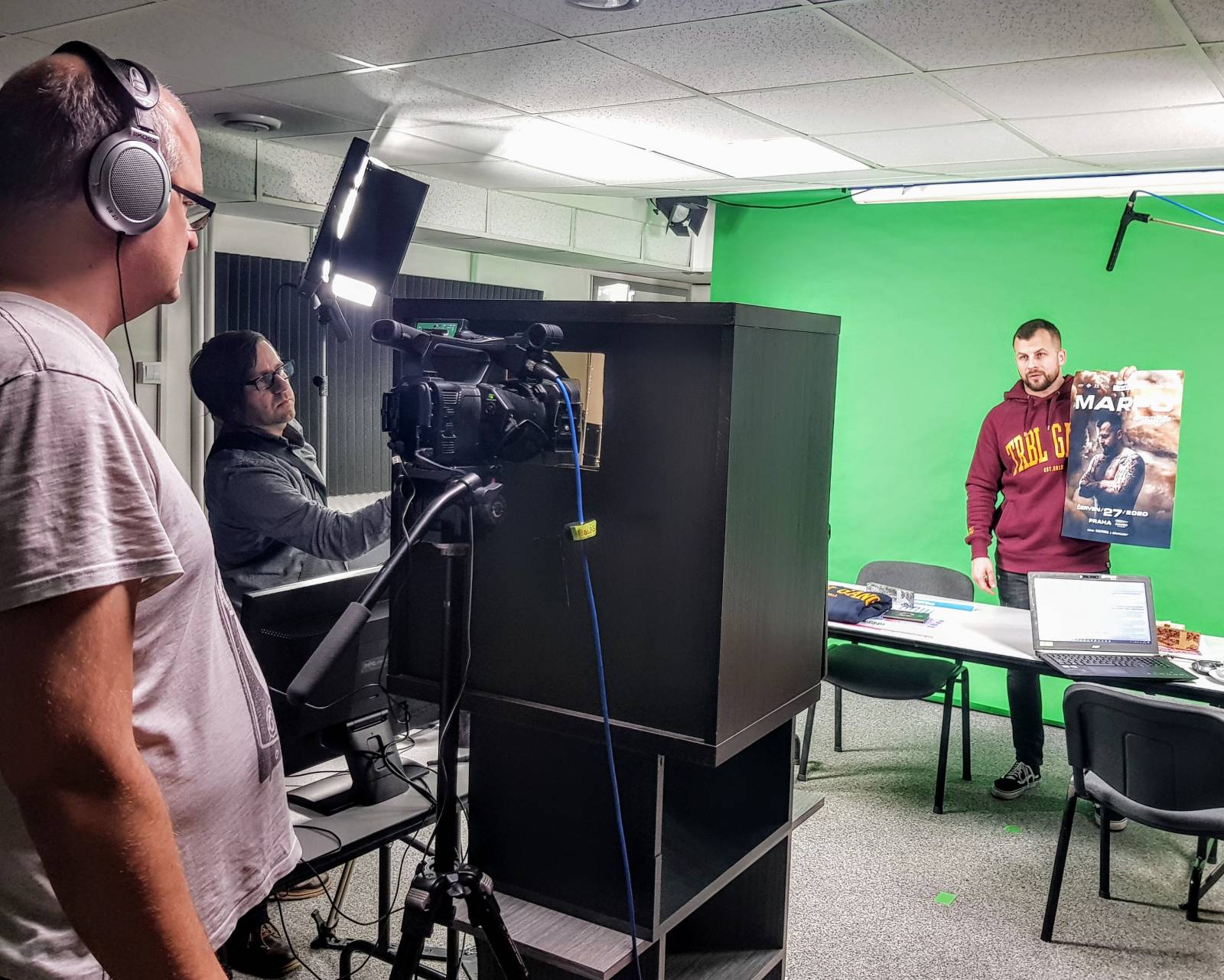 VIDEO: Marek Taclík, Iva Pazderková, Monkey Business, Mňága a Žďorp, Michal Prokop a Marpo natáčeli spot Žebříku