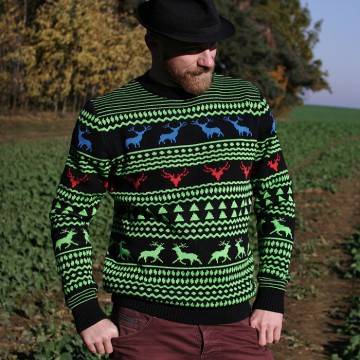 Svetr s jelenem