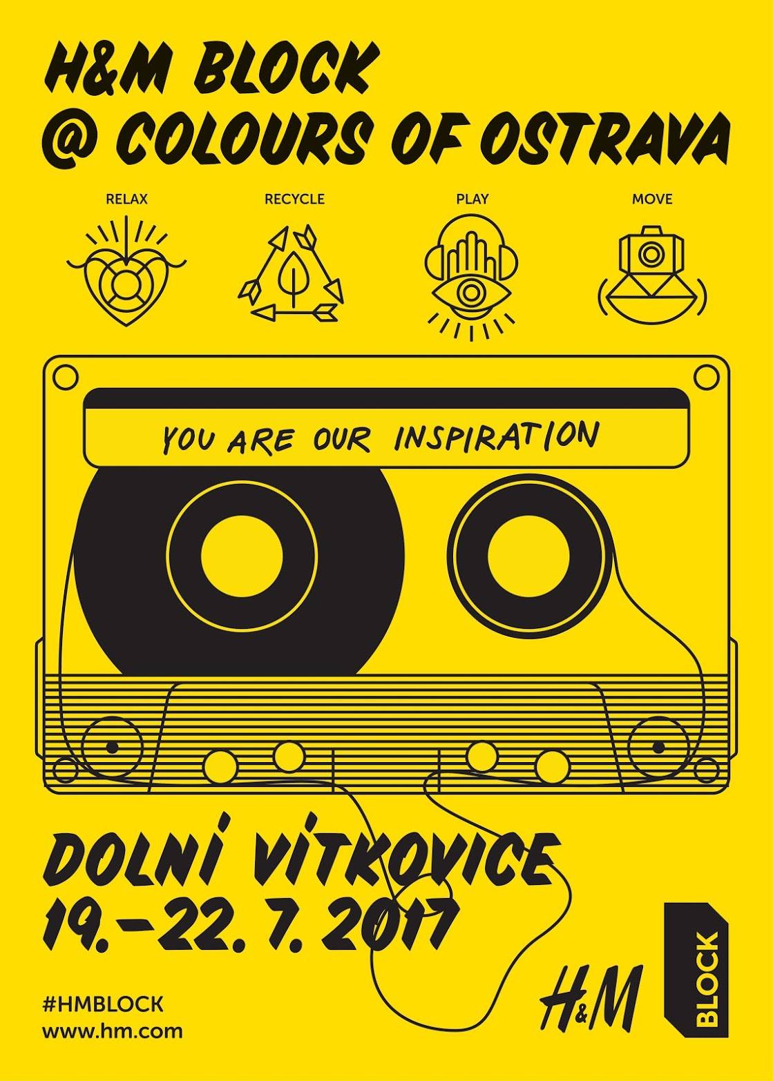 SOUTĚŽ: H&M BLOCK @ Colours Of Ostrava