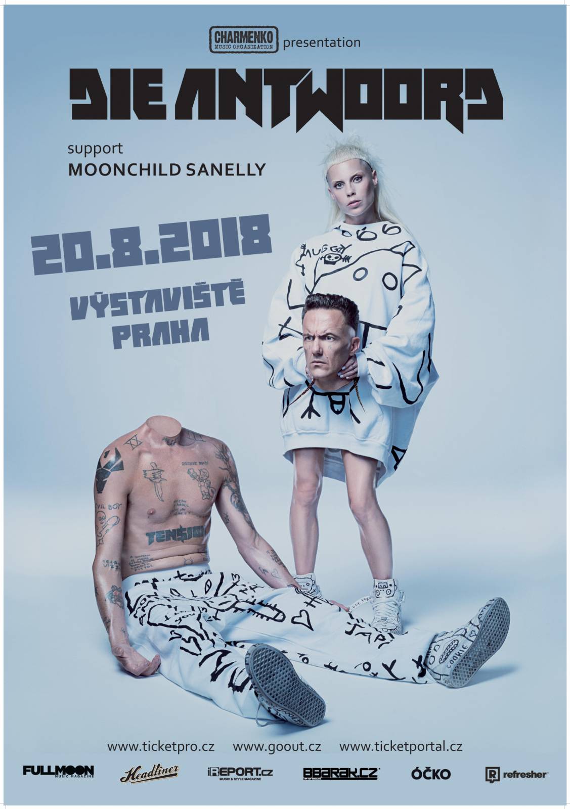 SOUTĚŽ: Die Antwoord v Praze