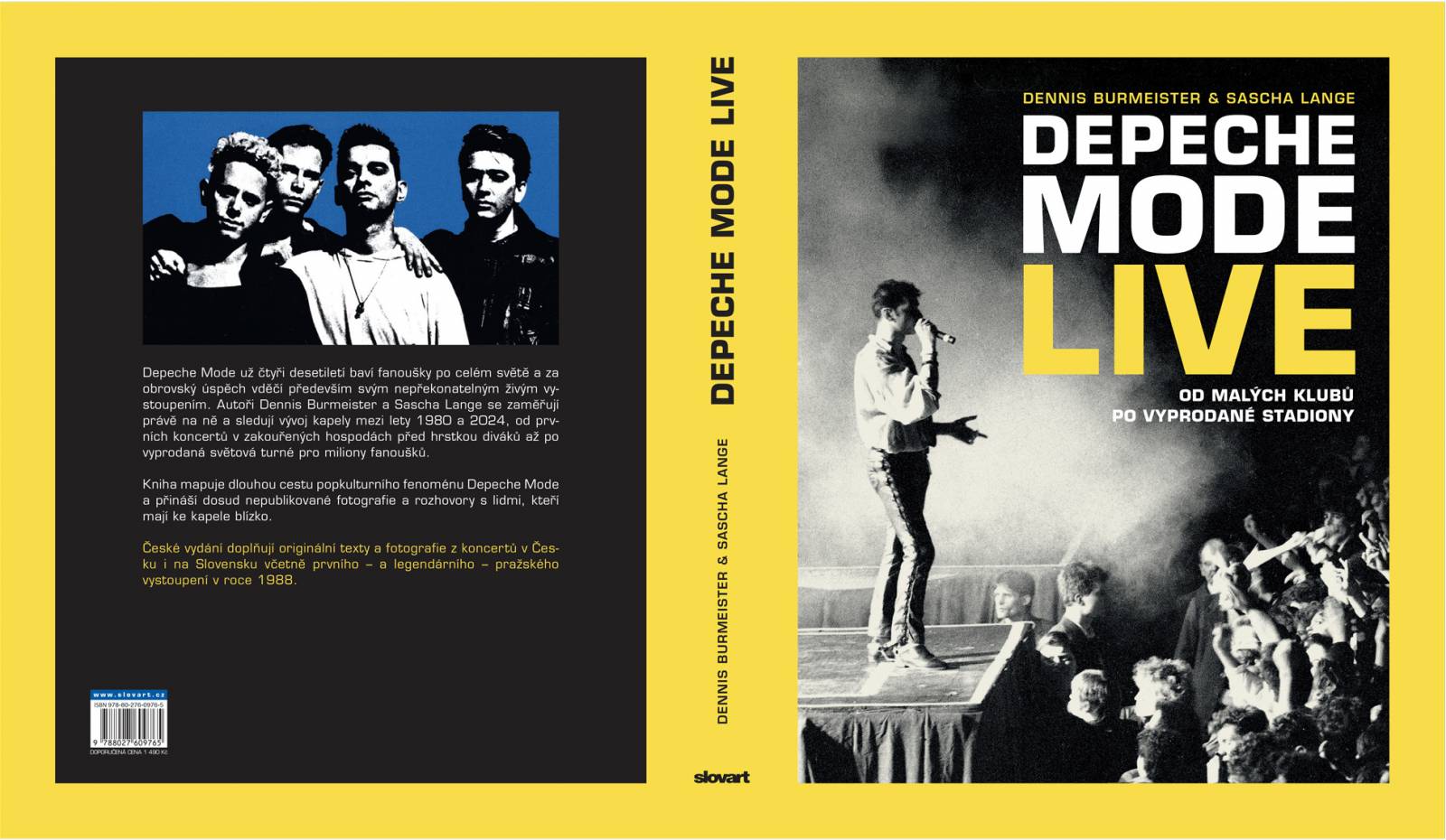 SOUTĚŽ: Kniha Depeche Mode Live