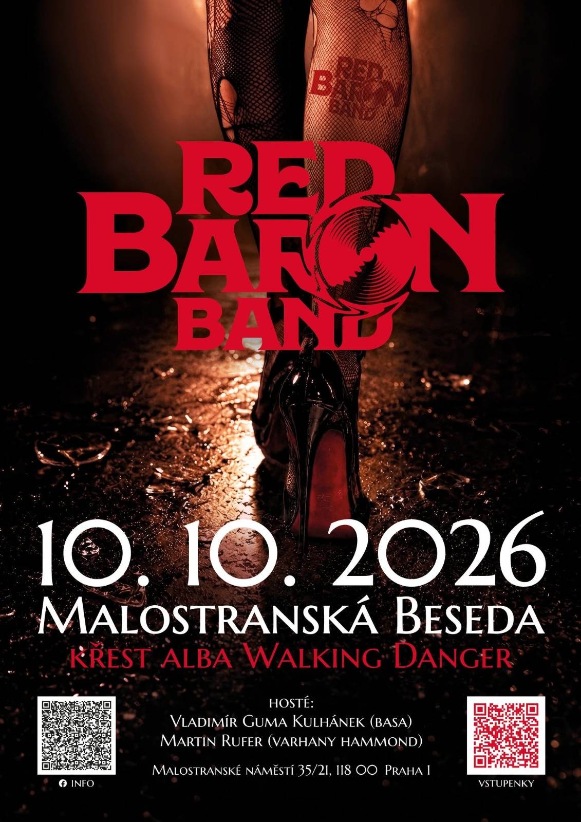 SOUTĚŽ: Red Baron Band křest alba