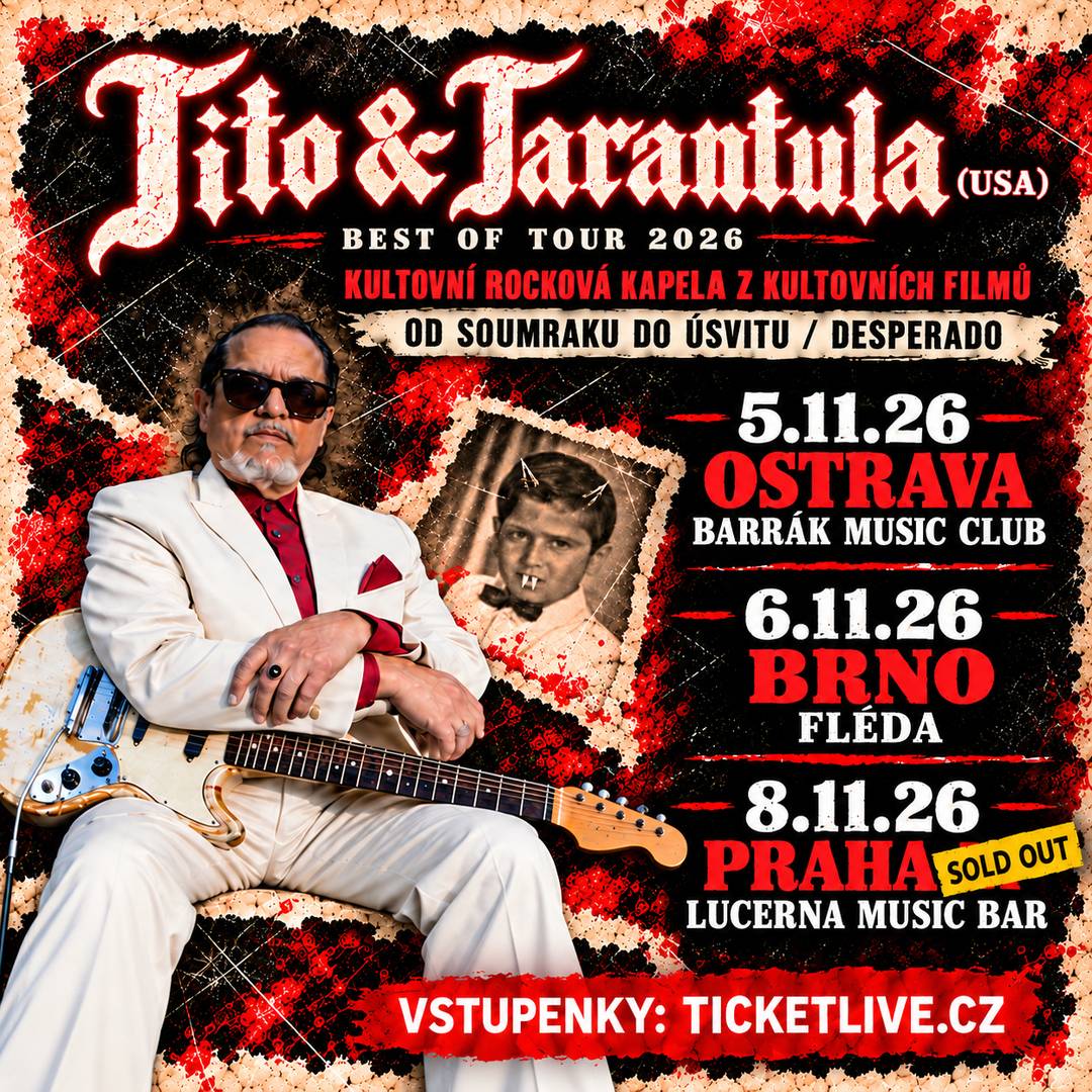 SOUTĚŽ: Tito & Tarantula tour 