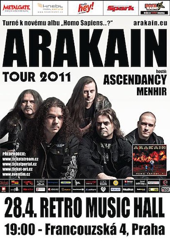 Arakain má novou desku Homo Sapiens..?, pokřtí ji Marta Jandová