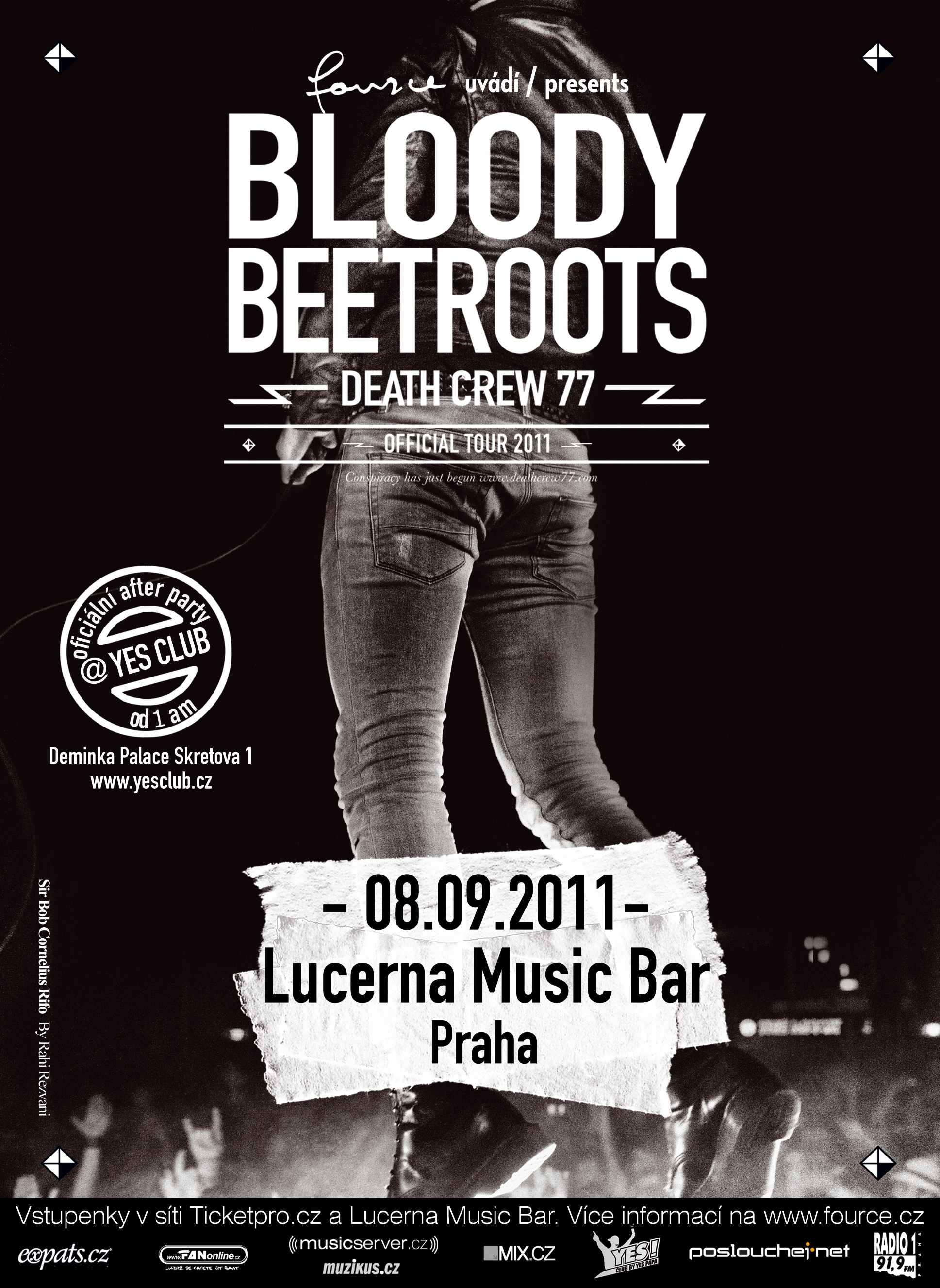 Bloody Beetroots rozsekají Lucerna Music Bar už 8. září