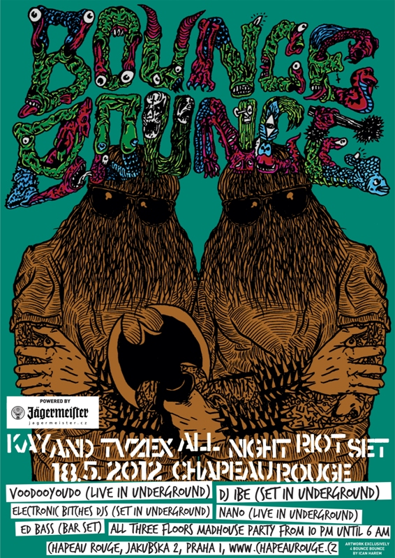 Kay a Tvzex ze Sunshine pozvali na Bounce!Bounce! Nano a Voodooyoudo