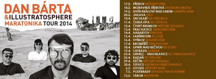 Koncertní maraton(ika) Dana Bárty pokračuje i na jaře