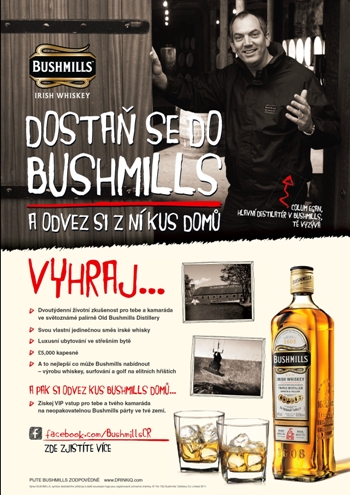 Hlasuj pro nejlepší příběh a vyber vítěze cesty za whiskey Bushmills!
