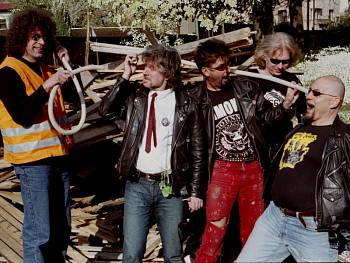 Kapela Visací zámek vyjela na turné s Pellethead