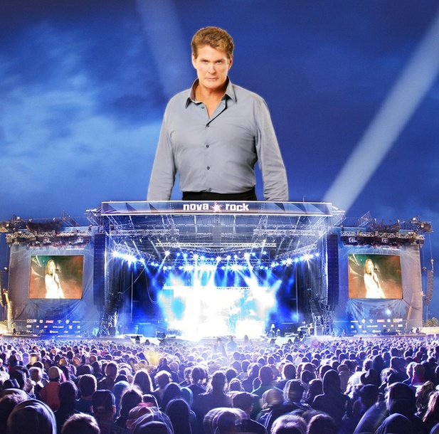 Úlet roku: Iron Maiden předkapelou Davida Hasselhoffa