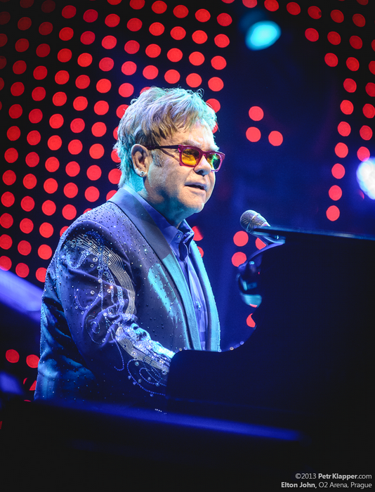 LIVE: Elton John v Praze kraloval celé tři hodiny
