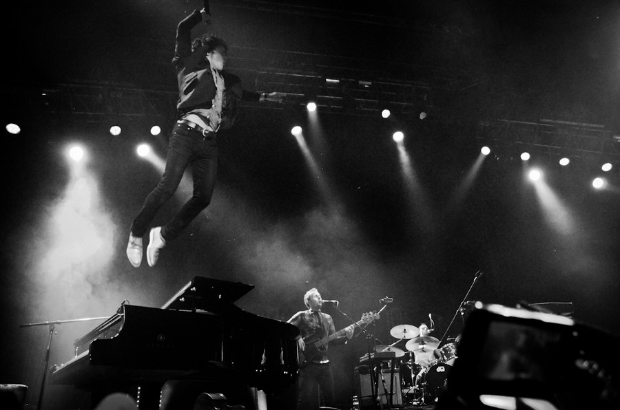 LIVE: Jamie Cullum na Colours přivítal Ostravu slovy Baník, pičo