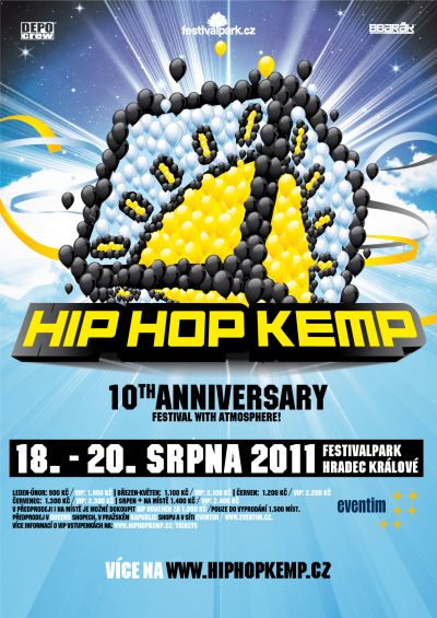 10. ročník Hip Hop Kempu startuje už dnes, nabídne silný program