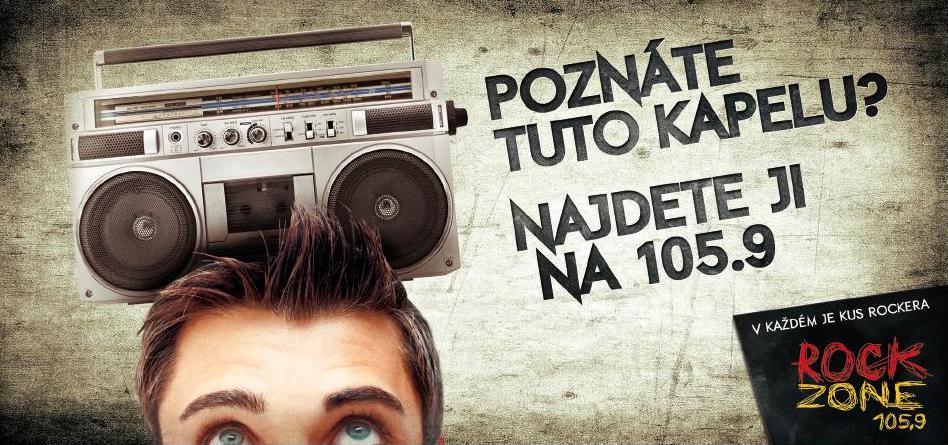 Rádio RockZone 105,9 má novou kreativní kampaň