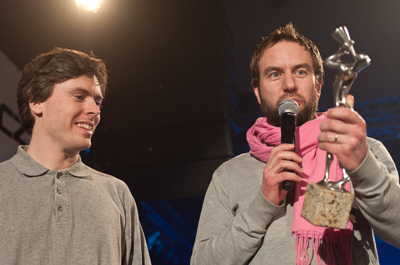 Žebřík 2011: Vítězil Tomáš Klus, speciální ocenění patří Tata Bojs