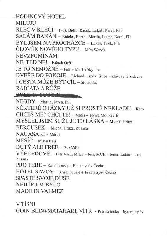 LIVE: Mňága a Žďorp s dárečkem od celé republiky