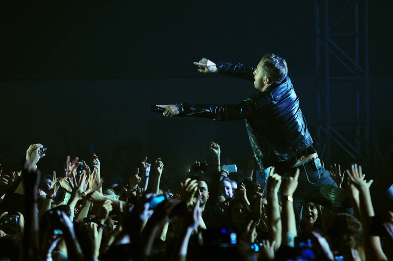 LIVE: One Republic lapali po dechu před projekcí Hradčan